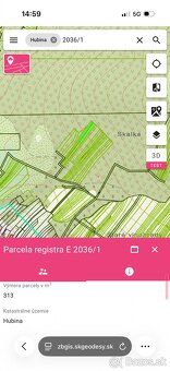 Predaj pozemkov v katastrálnom území Hubina - Piešťany, parc
