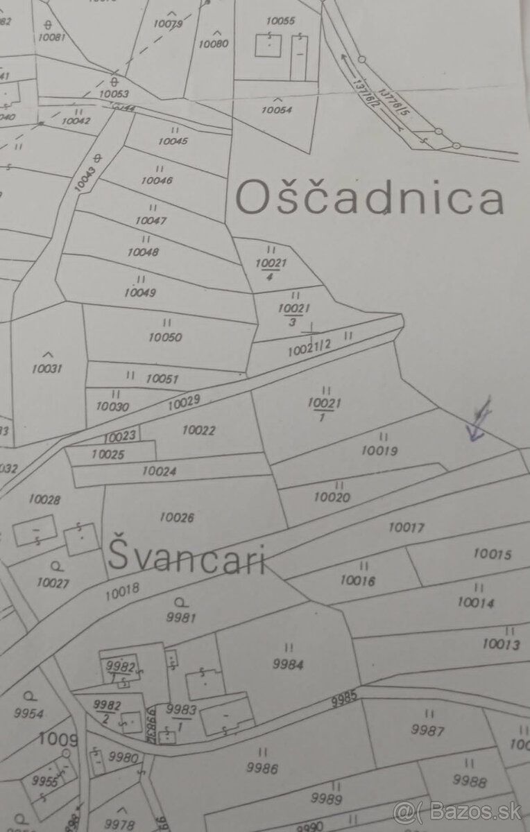 Ponúkam na predaj pozemok v Oščadnici Košariskách vo výmere 