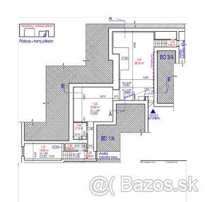 Prenajmem v Bratislave - Vajnoroch, 2-izbový byt, 53m2, dobr
