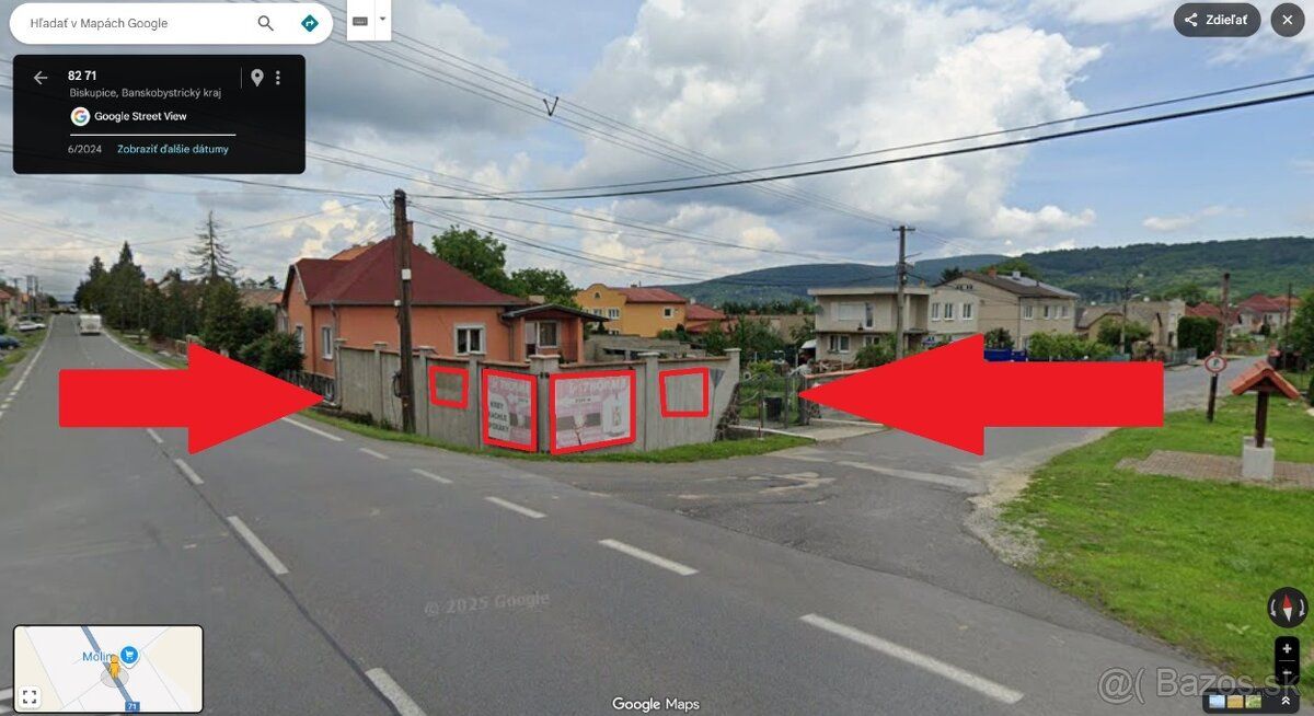 Prenájom reklamnej plochy – Biskupice
Ponúkam na prenájom re
