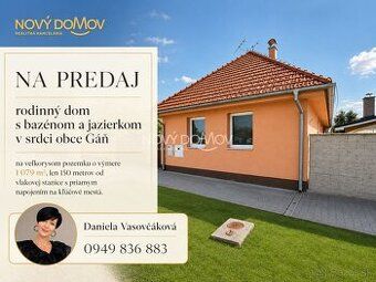 Predám v Galante 2 staršie rodinné domy,pozemok 3068 m2+ hos