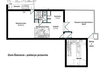 V exkluzívnom zastúpení ponúkame na predaj trojpodlažný rodi