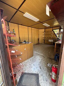 Ponúkam na predaj predajný stánok s rozmermi 3 x 6 m. Stánok