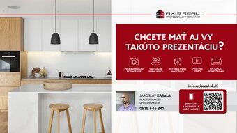POPIS PRIESTORU: Realitná kancelária AXIS REAL exkluzívne po
