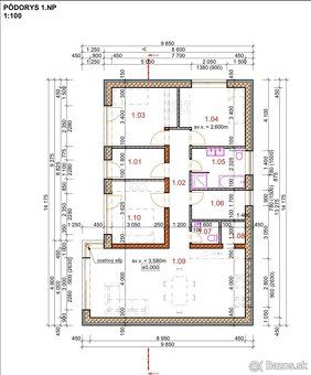Predám luxusný 4 izbový ideálne riešený dom. PZ - 313 m2 RD 