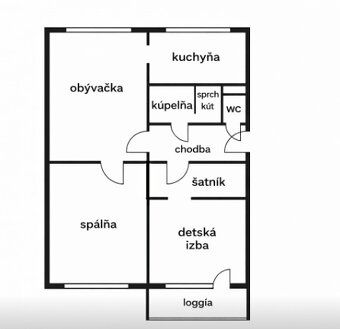 Ponúkame úplne nový, moderný, zariadený 3 izbový byt vo vyhľ