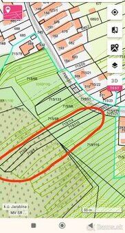Pozemok o celkovej výmere 4 777 m² predstavuje výbornú príle