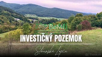 Ponúkame Vám na predaj investičný pozemok v obci Slovenská Ľ