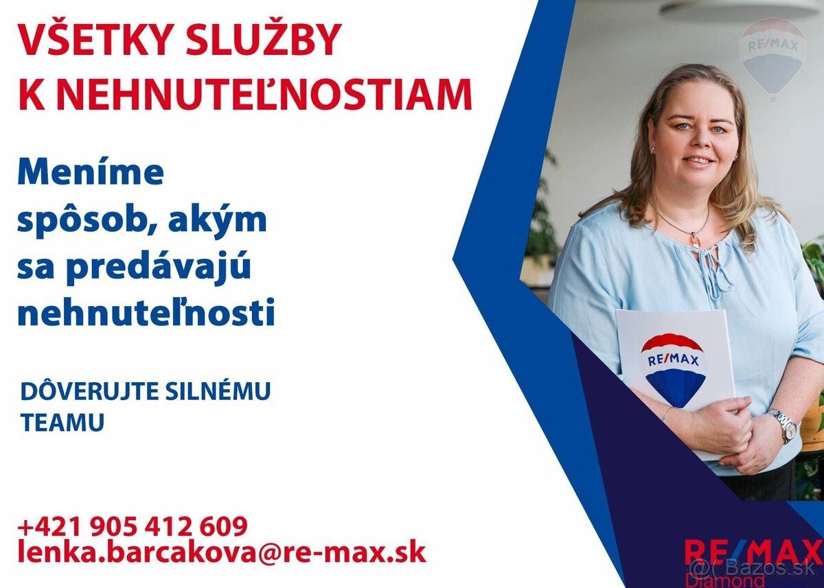 Realitná kancelária RE/MAX ponúka exkluzívne na predaj inves