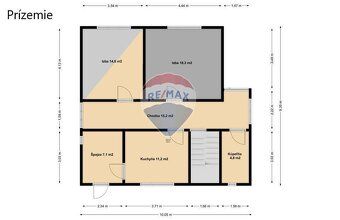 4-izbový dom s veľkorysým pozemkom (1251 m²) v tichej uličke