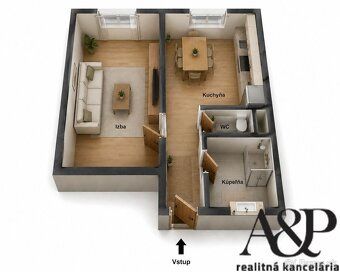 A&P REALITNÁ KANCELÁRIA Vám v exkluzívnom zastúpení majiteľa