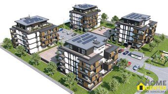 4 izbový byt "NA KĽÚČ" – 136 m2, S PRIESTRANNOU TERASOU A PI