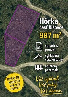 Na predaj: stavebný pozemok s projektom a výhľadom na Vysoké