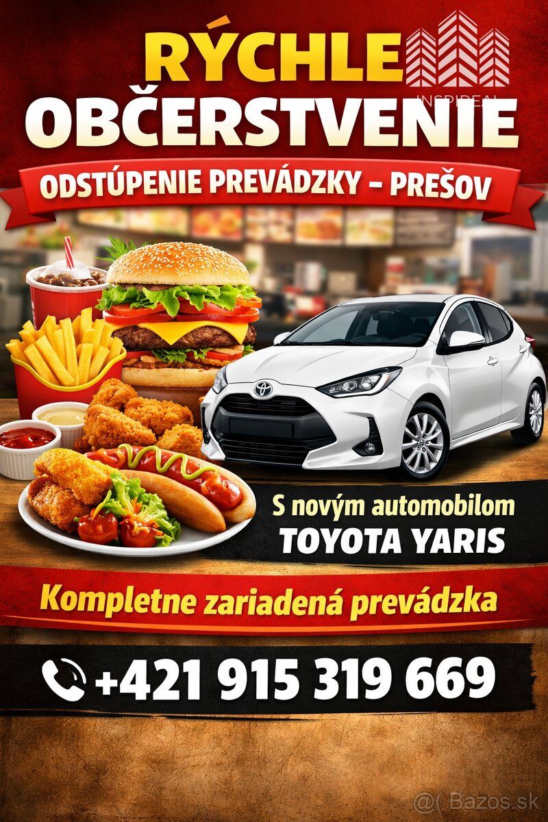 Typ: Reštauračné priestory Mestská časť: Centrum Obec: Prešo