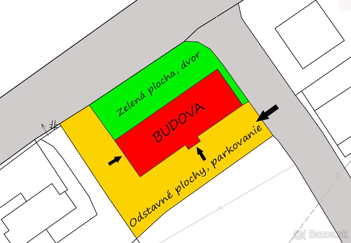 Ponúkame na PREDAJ - CELÝ ADMINISTRATÍVNY OBJEKT (BUDOVA) so