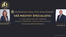 Popradská Realitná Spoločnosť - Váš miestny špecialista ! vá