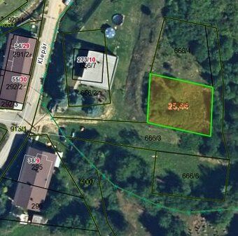 Ponúkam na predaj pozemok o výmere 391 m2, ktorý je podľa úz