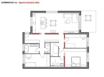 Projekt: 12 rodinných domov 4+kk, 124m2 úžitkovej plochy. ww
