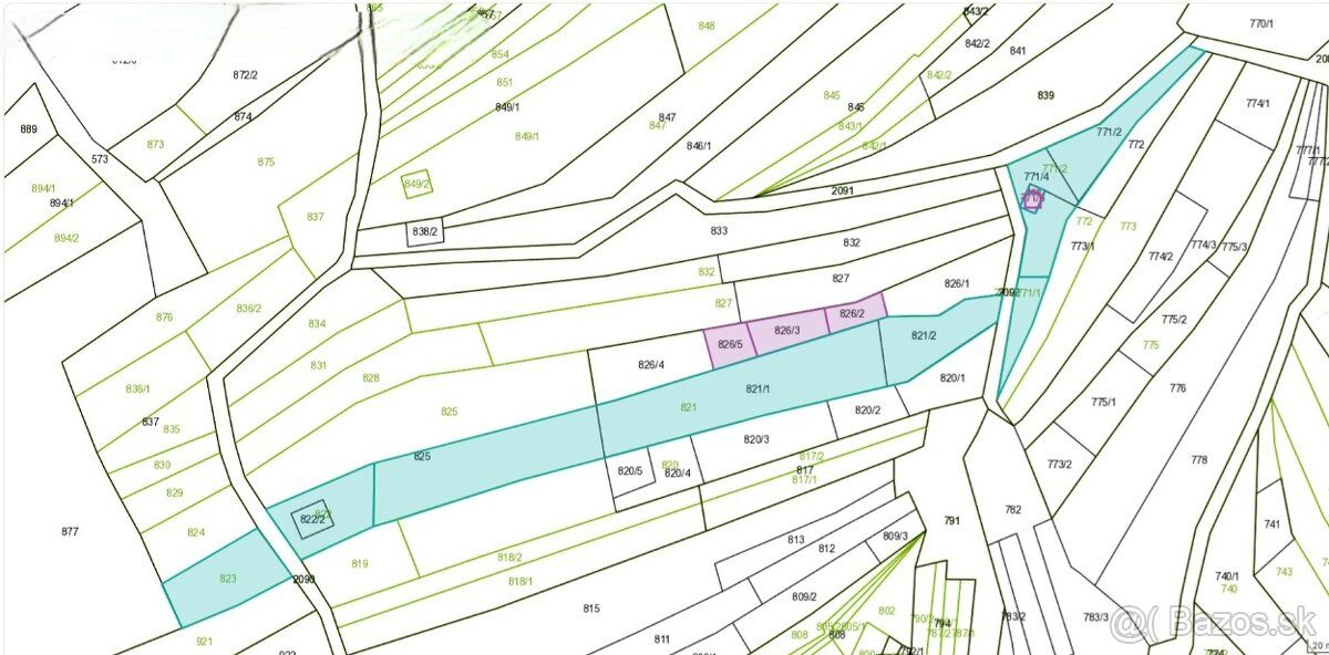 Ponúkame na predaj rozľahlý pozemok o výmere 3 815 m² nachád