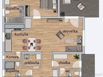 Wealth Group ponúka na predaj nízkoenergetický 4 izbový bung