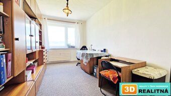 Na predaj priestranný 4-izbový byt – sídlisko Zapotôčky, Pri