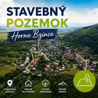 TUreality ponúka na predaj pozemok v obci Bzince pod Javorin