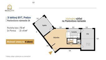 Komfortné bývanie, ktoré poskytne priestranné izby, presvetl