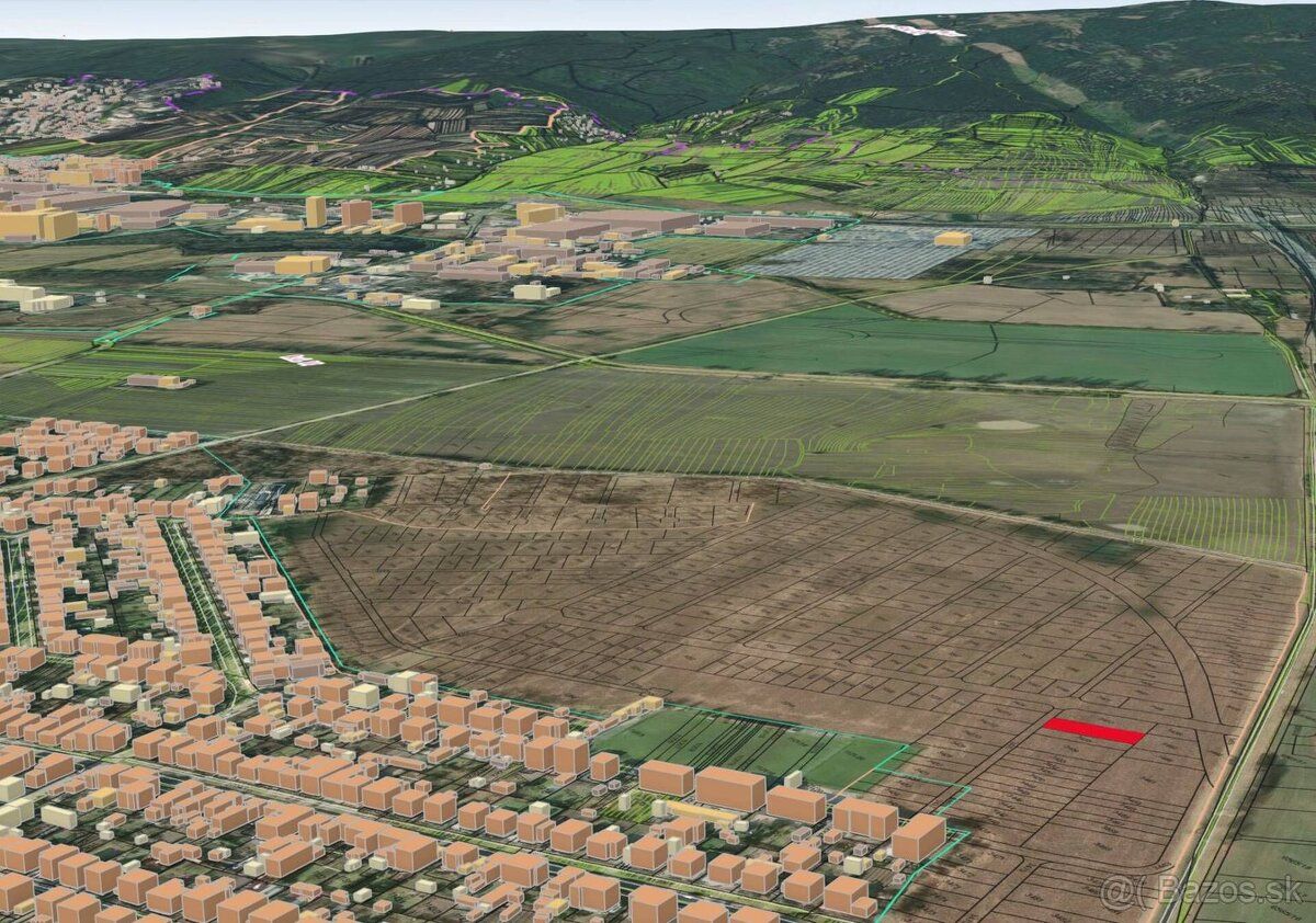 Investičná príležitosť – stavebný pozemok 800 m² vo vyhľadáv
