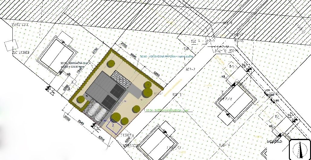 Na predaj pozemok s výmerou 368m2 určený na výstavbu rekreač