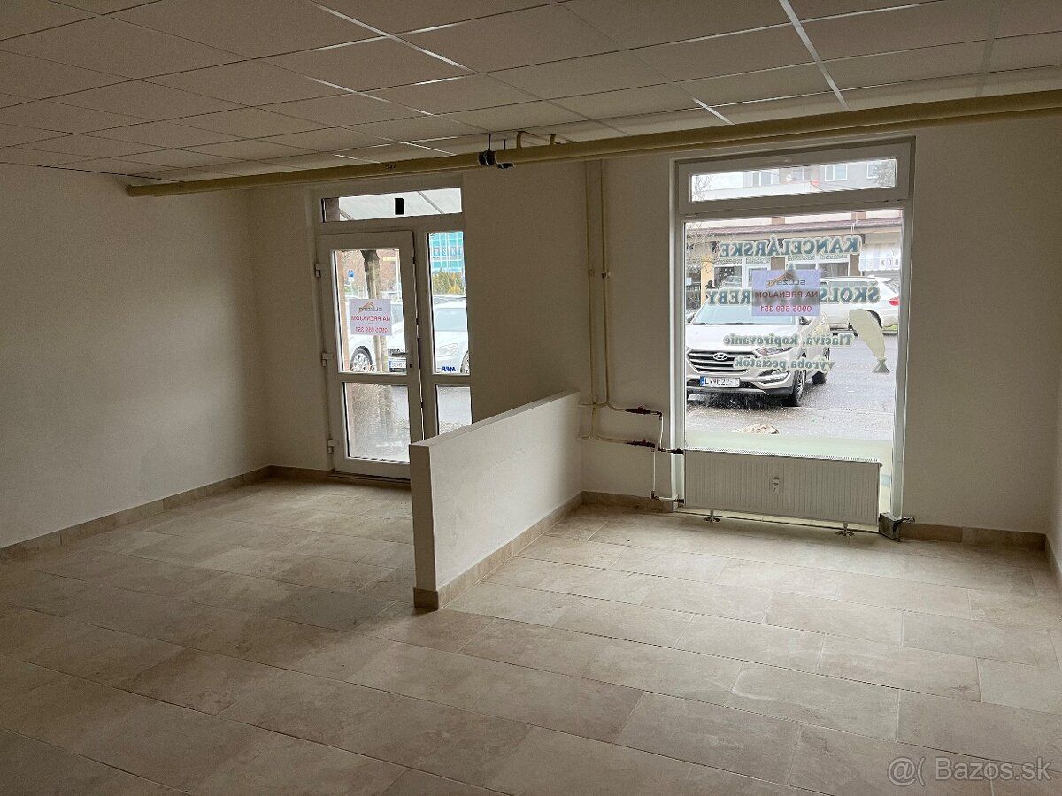Rezervované: 🔑 VOĽNÝ NEBYTOVÝ PRIESTOR NA PRENÁJOM – vstup p