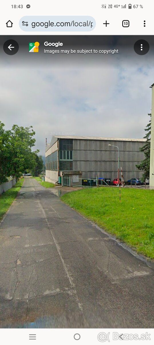 Prenajmem skladove priestory od 500 do 1500 m2 v industrialn