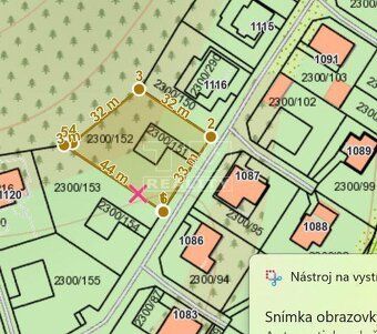 TUreality ponúka na predaj slnečný pozemok o výmere 1230 m2 