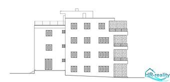 Ponúkame na predaj 3-izbový byt 62,45 m2 v podkroví bytového