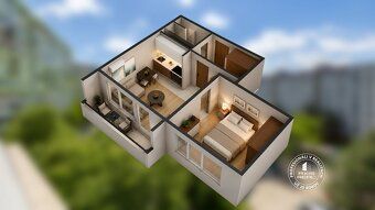 360° VIRTUÁLNU PREHLIADKU A 3D PÔDORYS NEHNUTEĽNOSTI NÁJDETE