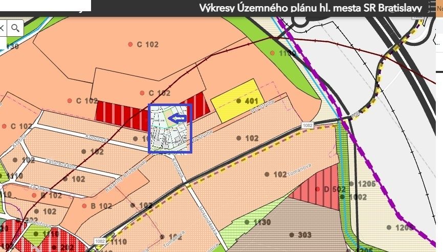 Na predaj investičný pozemok vo Vajnoroch - Nemecká Dolina 1