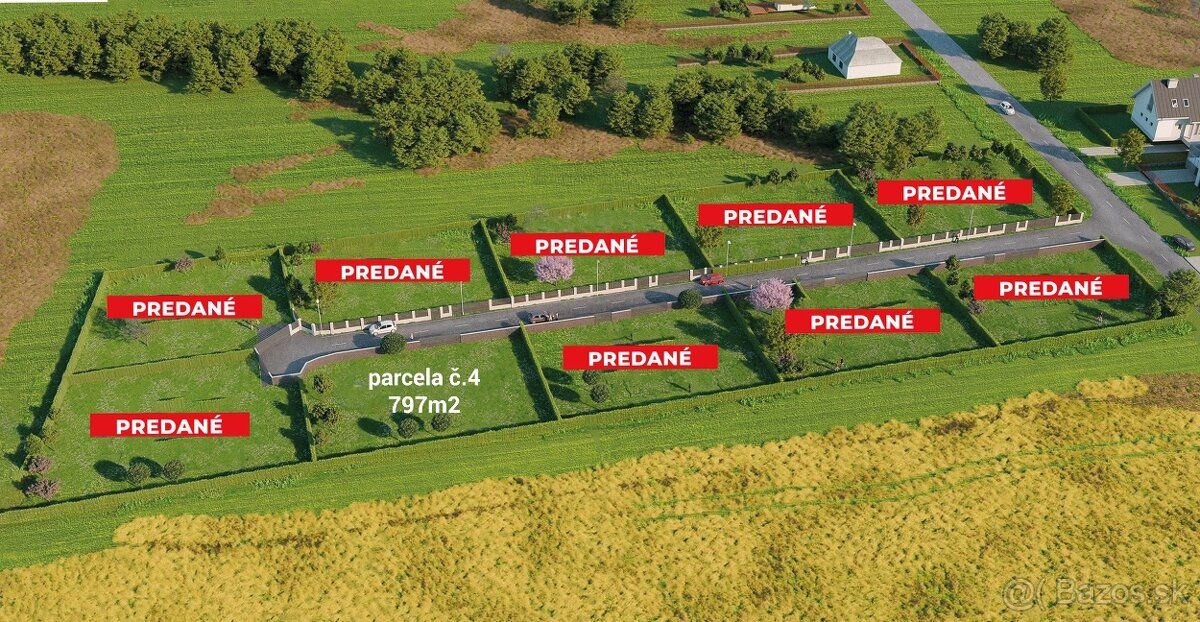 Na predaj posledný slnečný pozemok v blízkosti Michaloviec a