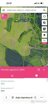 Orná půda 4 064 m² - Žilina (Trnové) - 1/1 vlastnictví Nabíz