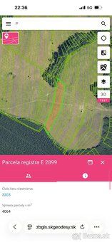 Orná půda 4 064 m² - Žilina (Trnové) - 1/1 vlastnictví Nabíz