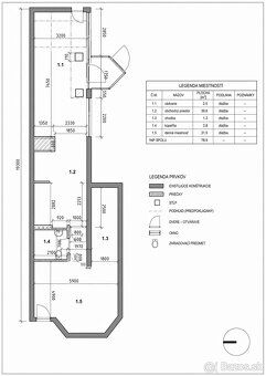 Na predaj nebytový priestor s rozlohou 100 m2. 60m2 plnohodn