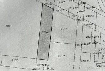 NA PREDAJ POZEMOK 558 m² – Mliečno (okres Dunajská Streda) V