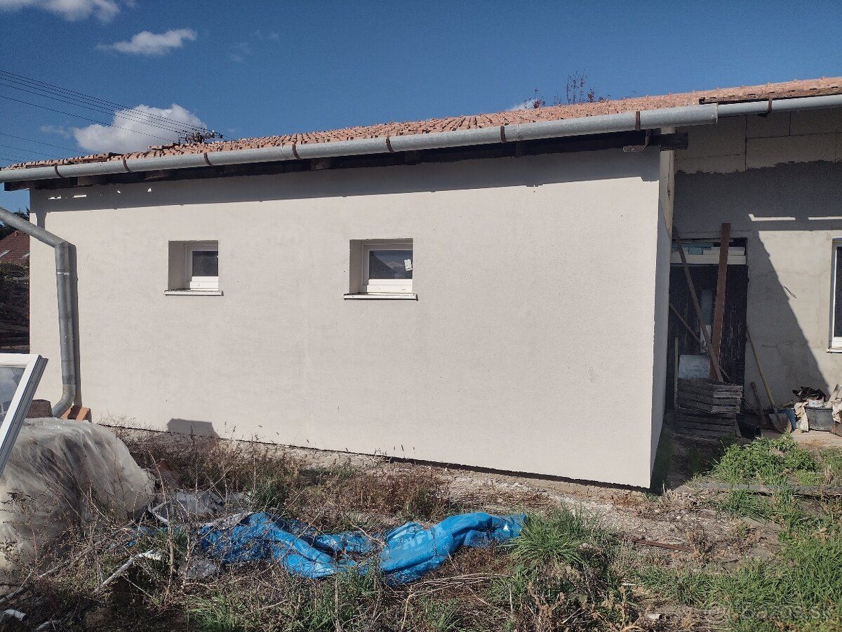 Predám dom- rozostavanú stavbu v štádiu dokončovania s úžitk