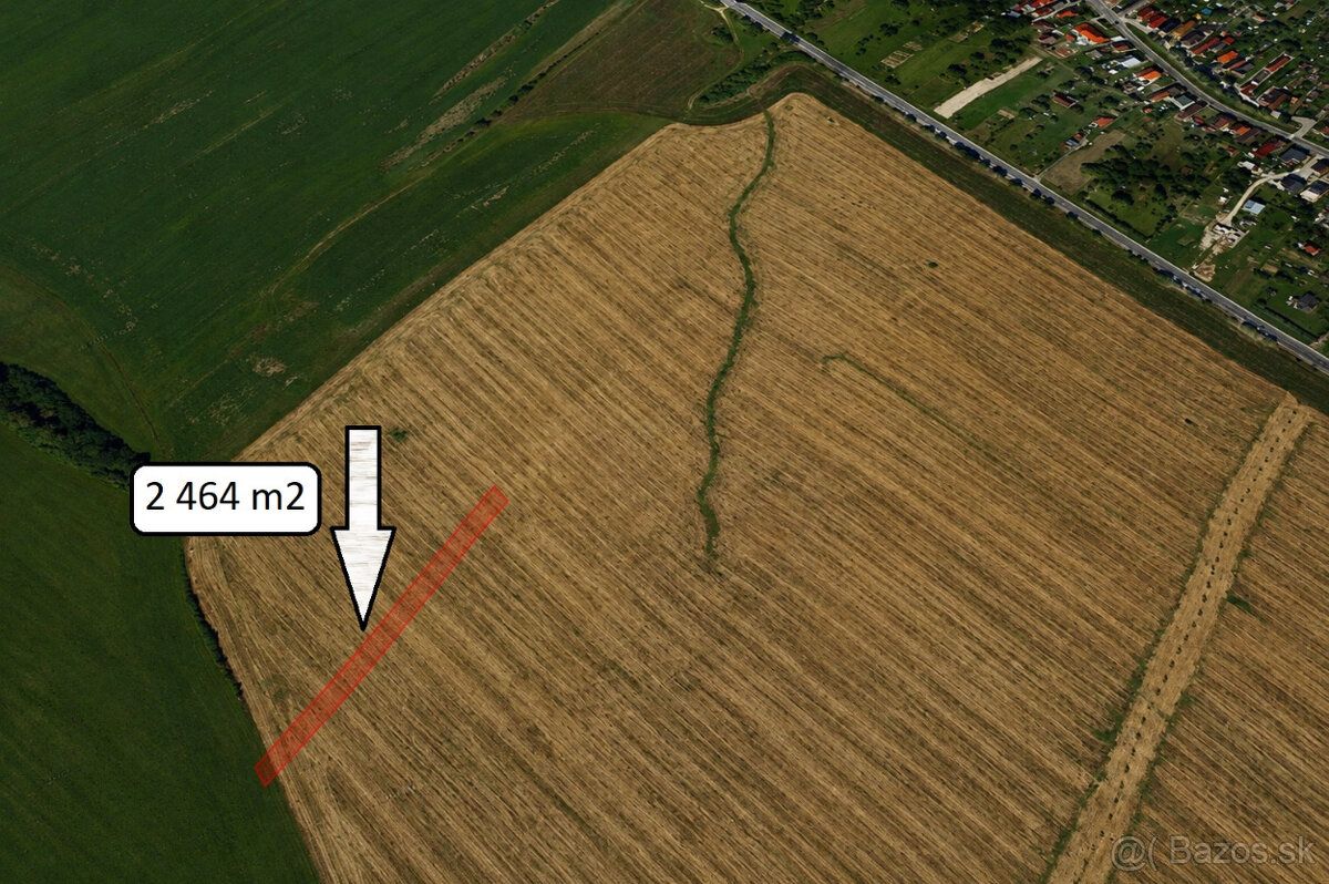 Ponúkame na predaj ornú pôdu v katastrálnom území Mníchova L