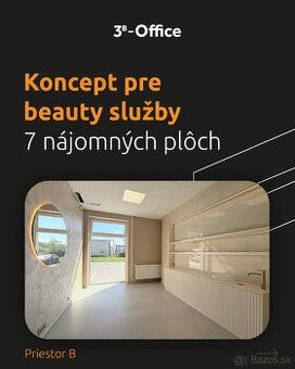 Ponúkame na prenájom ihneď k dispozícii svetlý klimatizovaný
