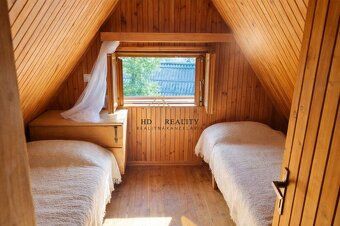 Realitná kancelária HD Reality ponúka na predaj útulnú zrubo