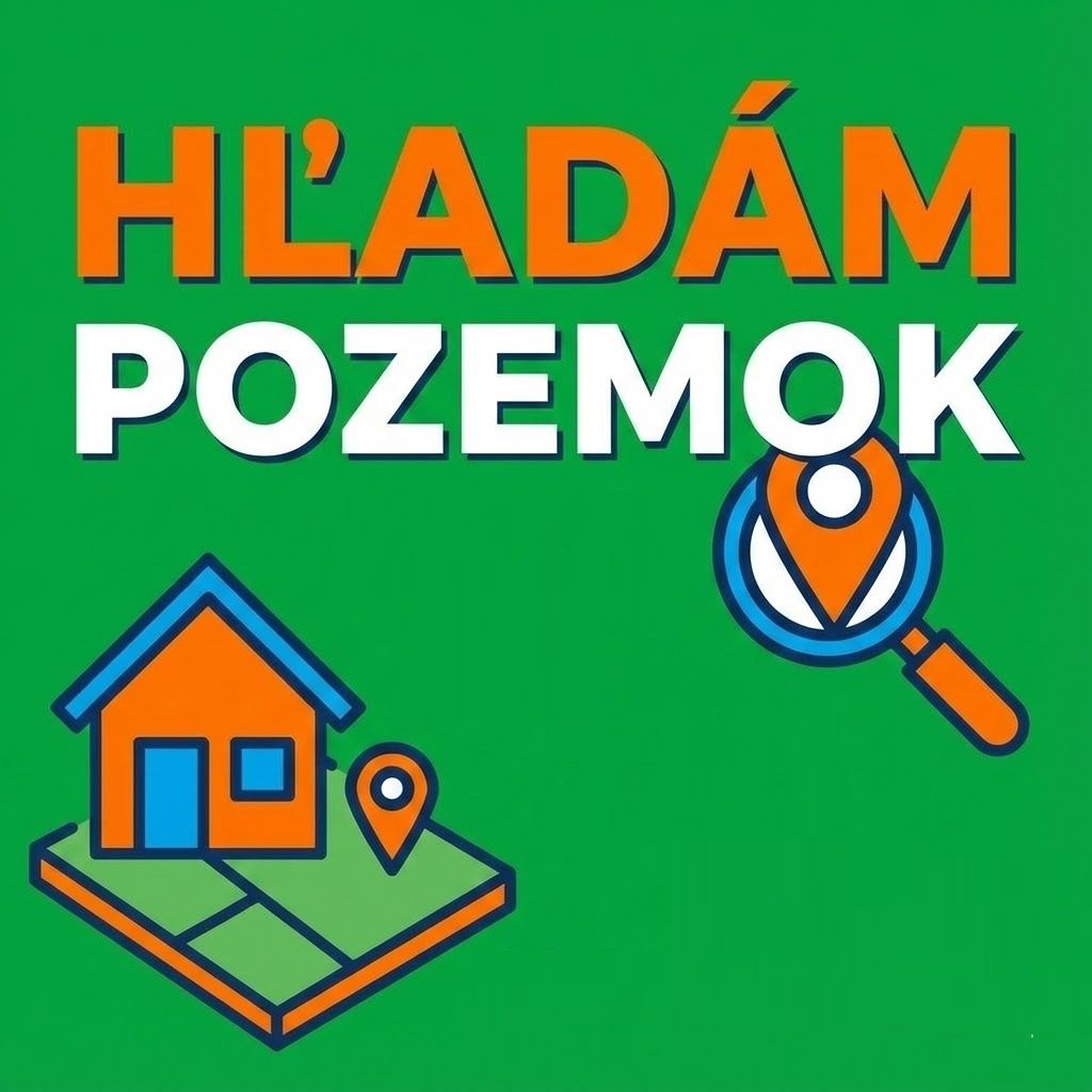 🏡 POZEMOK alebo STARÝ DOM – SNV okolie Hľadám pozemok od 600