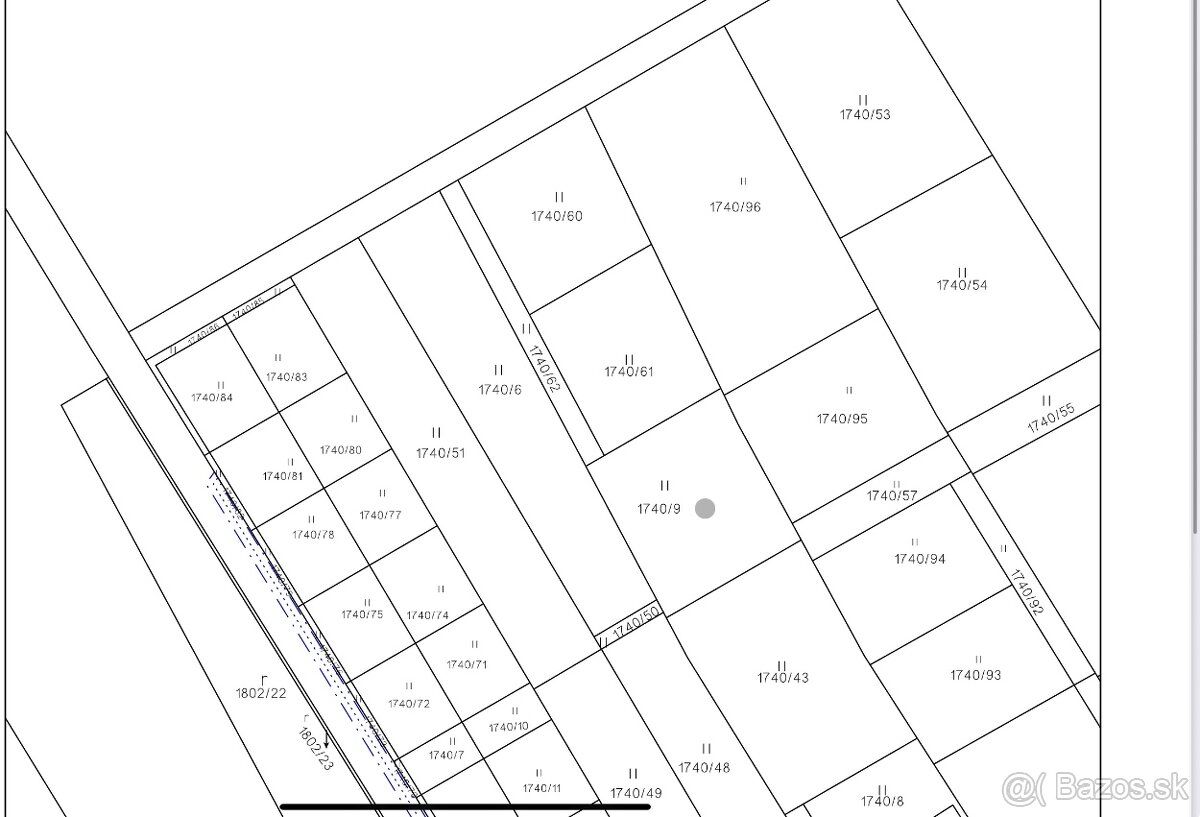 Predám pozemok v obci bobrov časť Breziny. 600m2 Dohoda možn