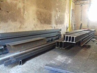 Prodám nařezaný materiál na konstrukci haly 10x20x4,5m vhodn