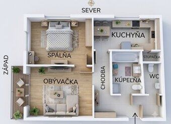 ID:3611
Ponúkame Vám na predaj 2-izbový byt v Trebišove, kto