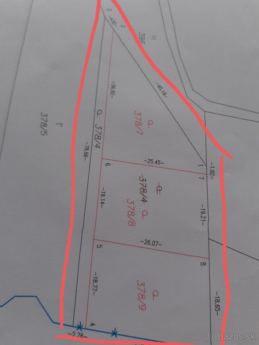 Predám pozemok v obci JAROVNICE 1710m2. Pozemok je rovinatý 