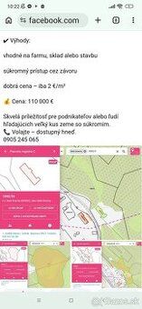 Predám pozemky, spoluvlastnícke podiely v katastrálnom území